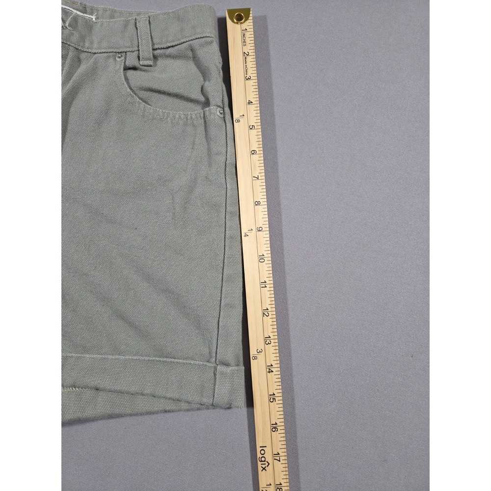 Vintage Skoozi Shorts Womens 11 Gray High Rise 90's Retro Classic Y2K - Picture 8 of 9
